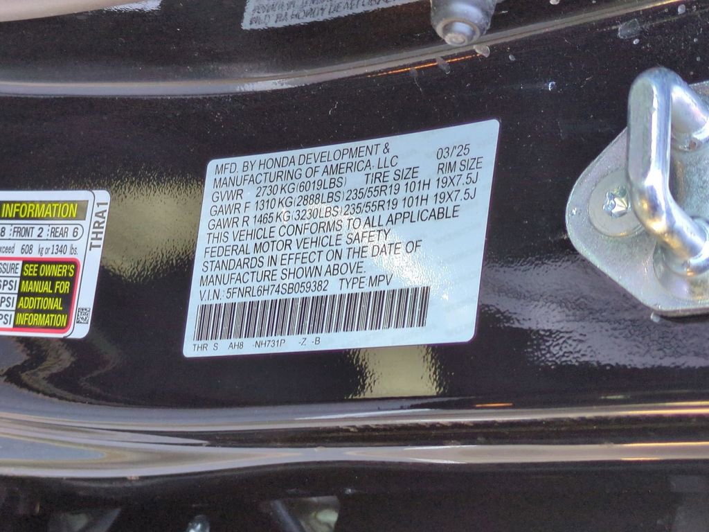 2025 Honda Odyssey Sport-L