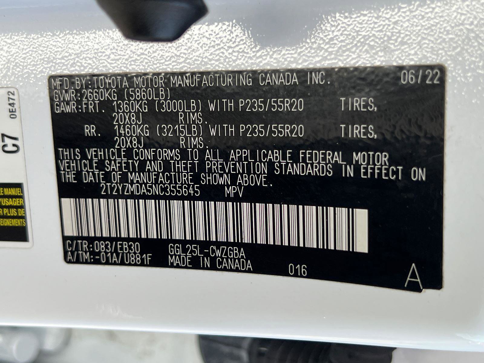 2022 Lexus RX 350 F Sport