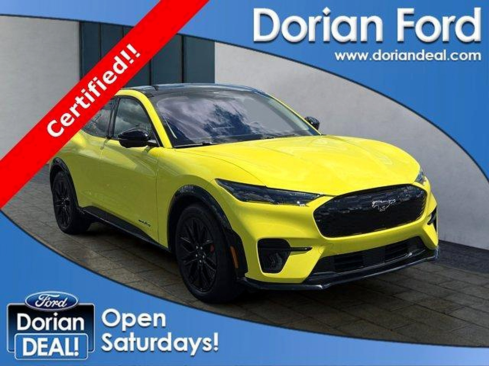 Certified 2025 Ford Mustang Mach-E Premium w/ Sport Appearance Package