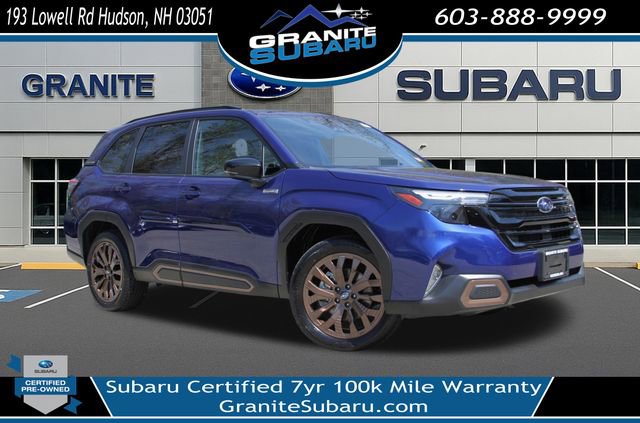Certified 2025 Subaru Forester Sport