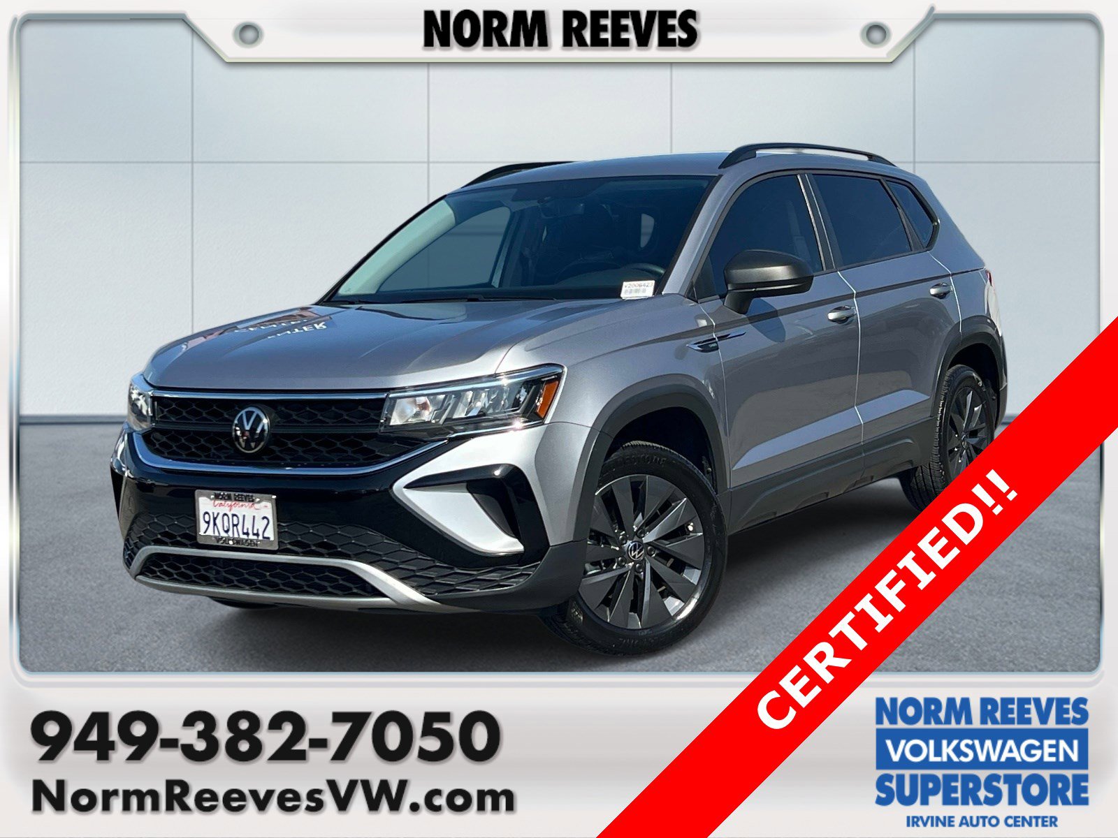Certified 2023 Volkswagen Taos S
