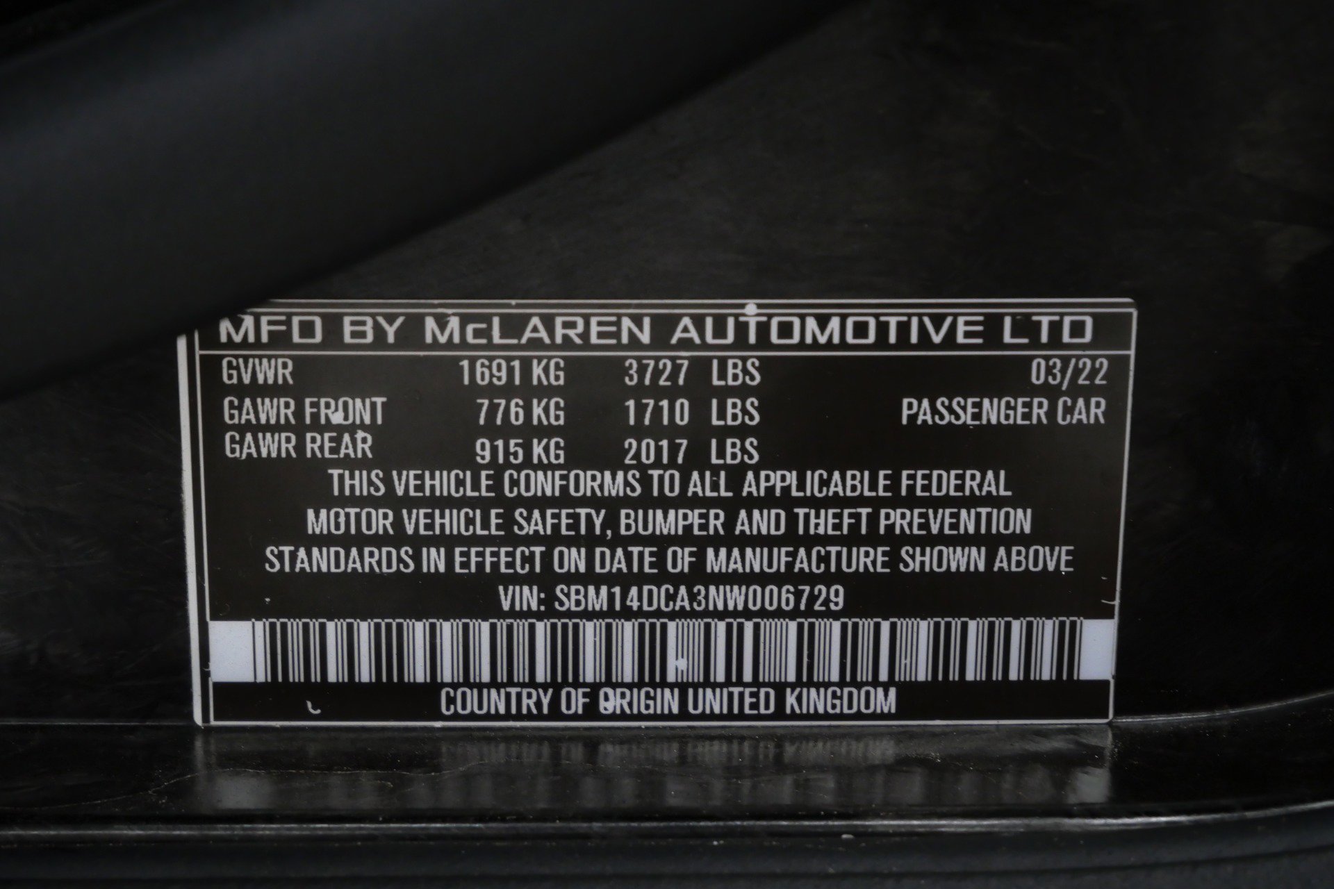 Used 2022 McLaren 720S Performance photo 20