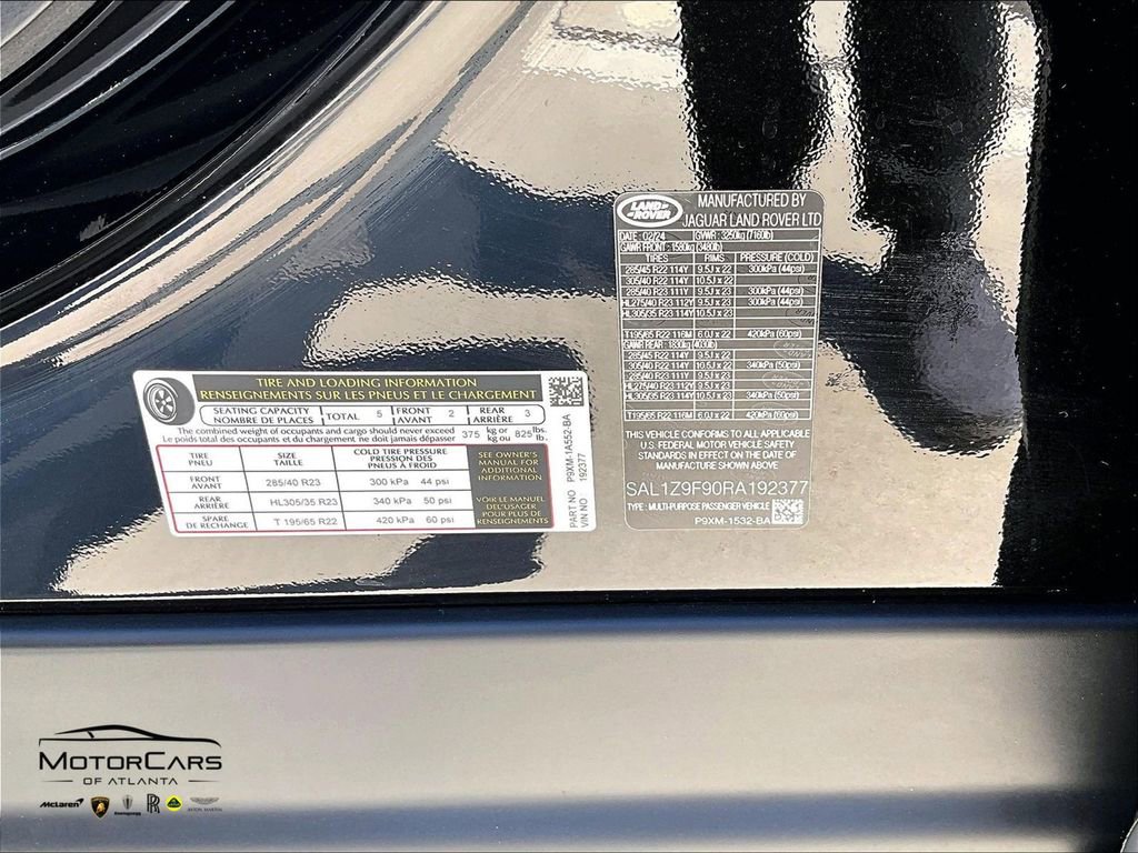 2024 Land Rover Range Rover Sport