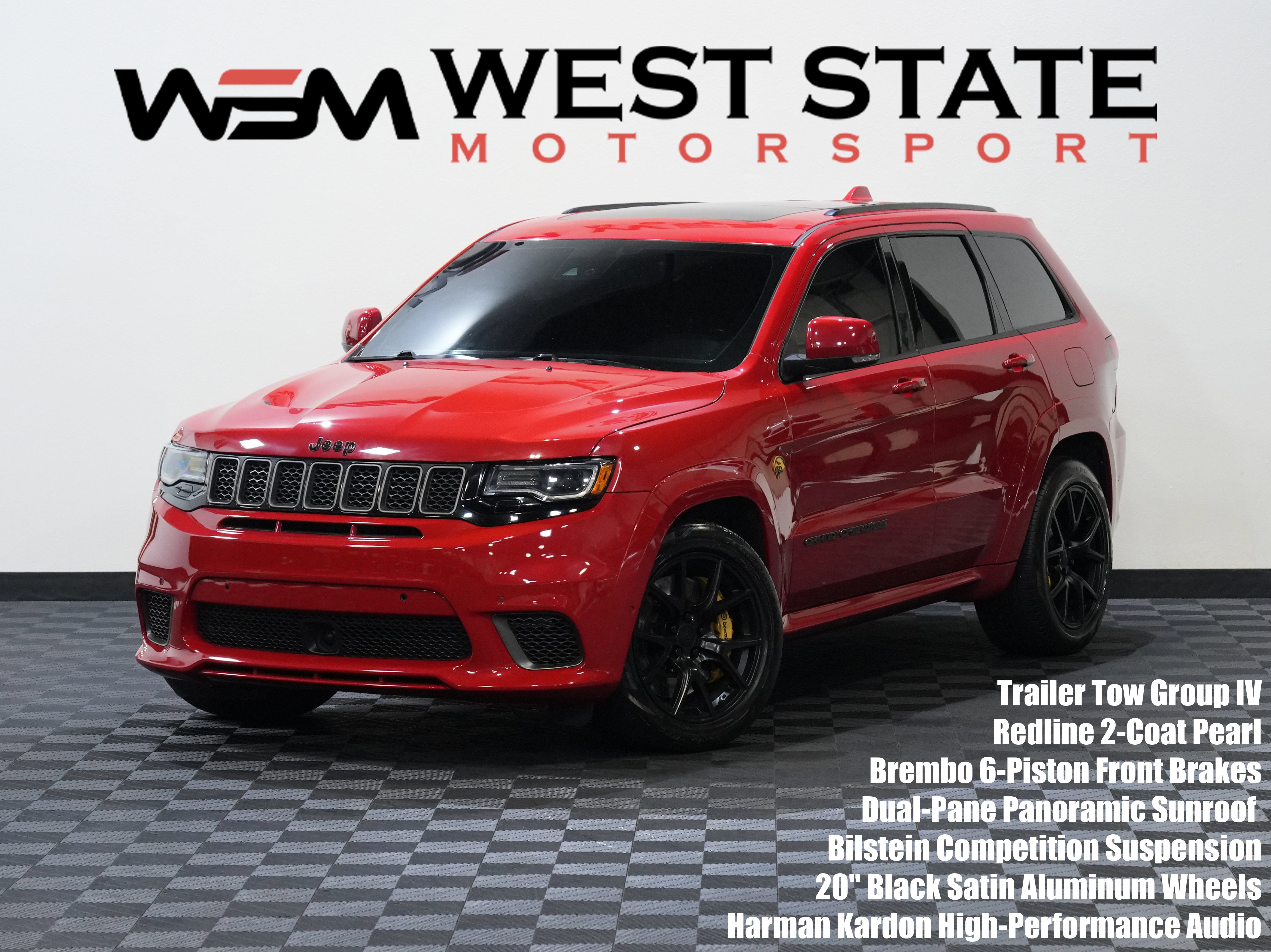 Used 2019 Jeep Grand Cherokee Trackhawk w/ Trailer Tow Group IV