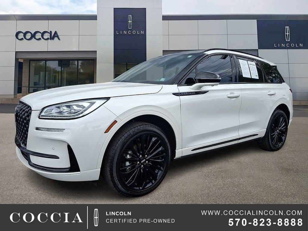 Certified 2025 Lincoln Corsair Reserve w/ Jet Appearance Package