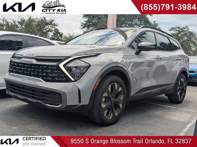 Certified 2023 Kia Sportage X-Line w/ X-Line Premium Package