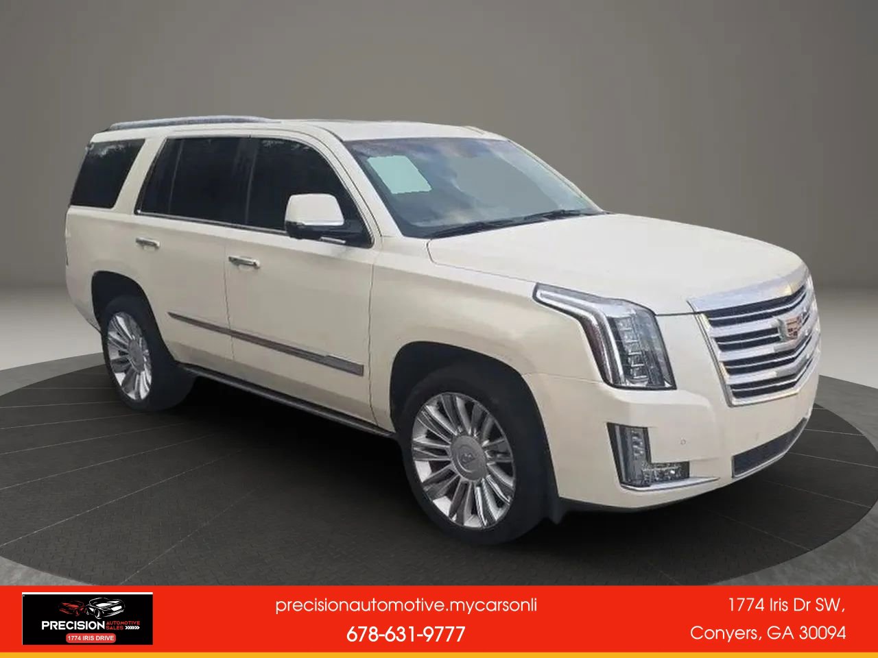2015 Cadillac Escalade Platinum