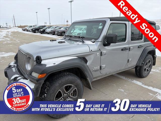 Certified 2018 Jeep Wrangler Unlimited Sport S