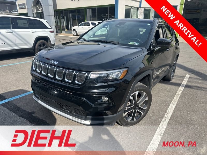 Used 2022 Jeep Compass Limited w/ Sun and Sound Group