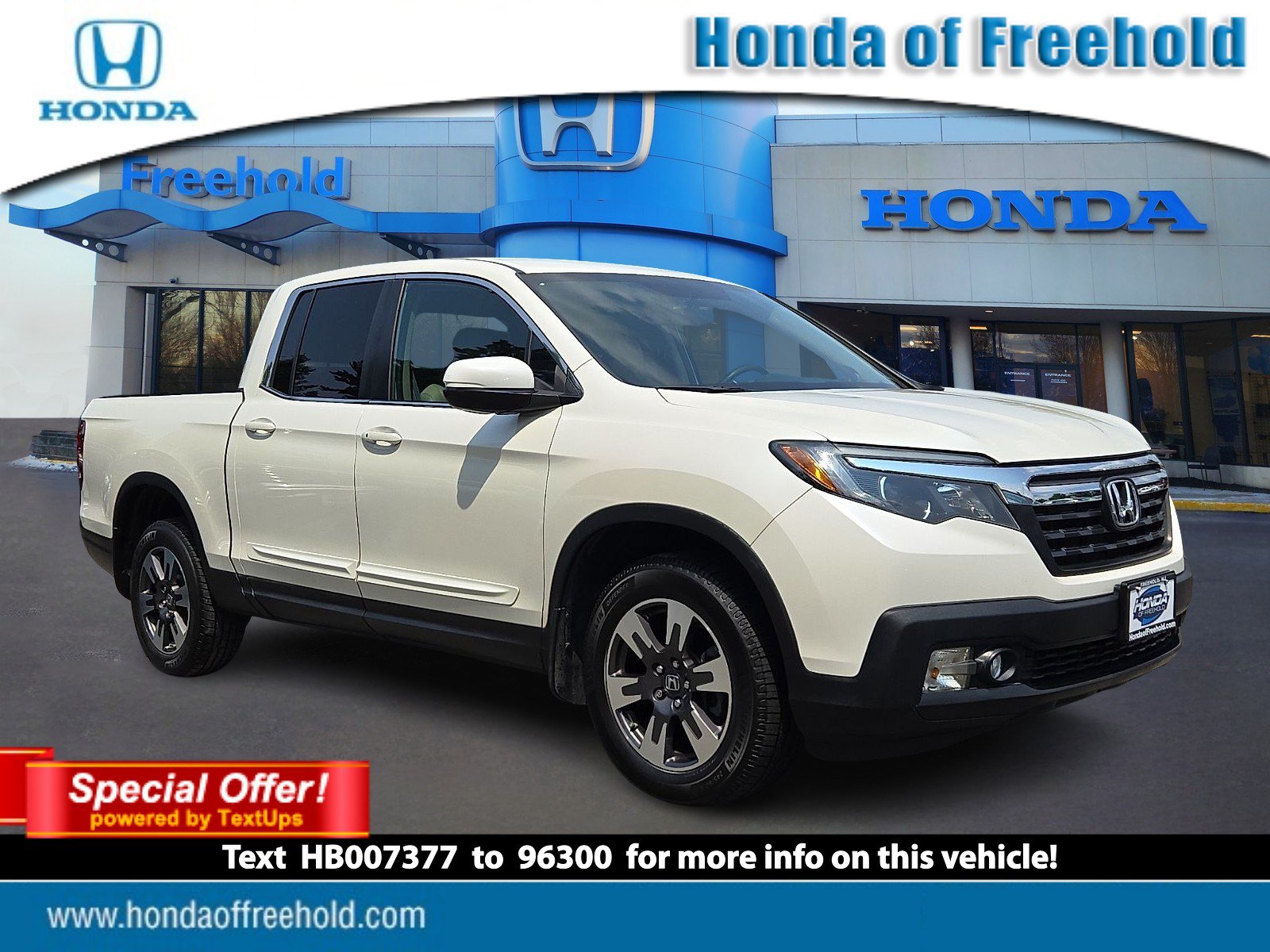 Used 2017 Honda Ridgeline RTL