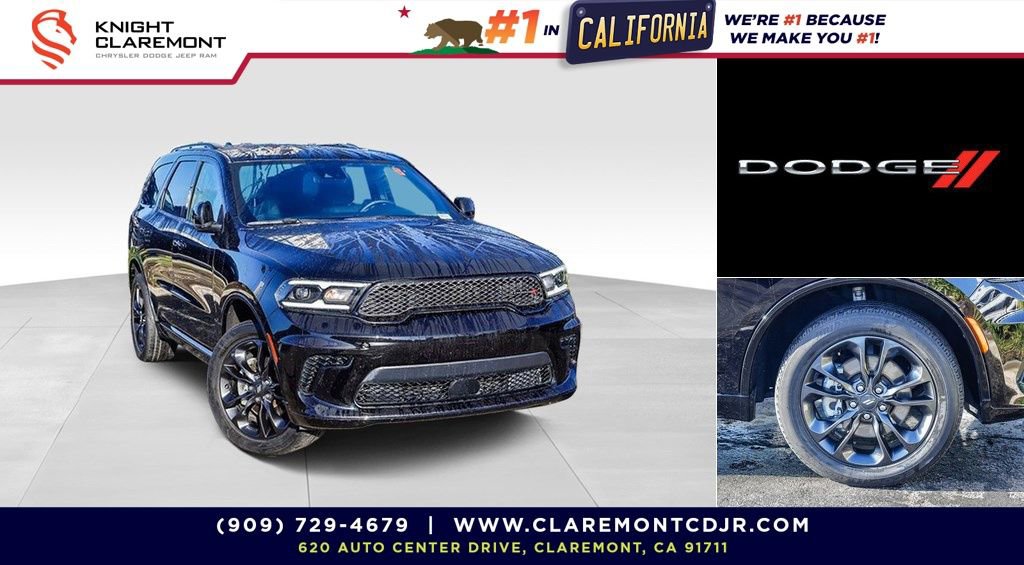 Certified 2024 Dodge Durango SXT w/ SXT Blacktop Group
