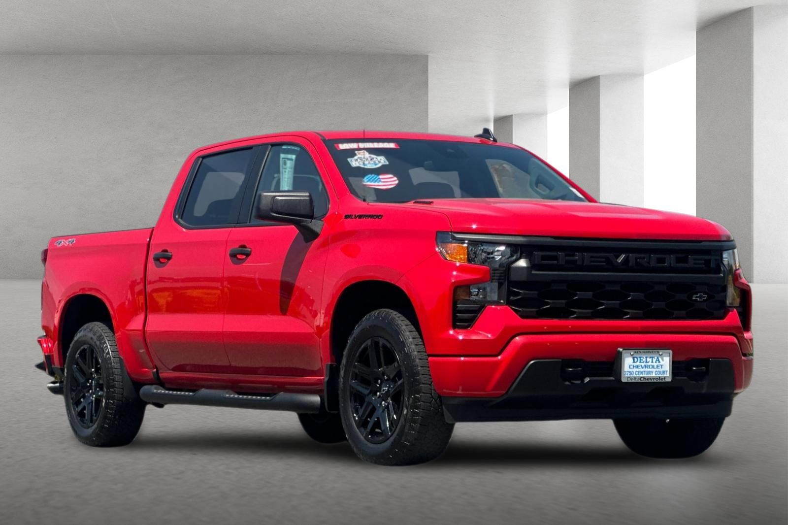 Used 2025 Chevrolet Silverado 1500 Custom w/ Turbomax Blackout Package