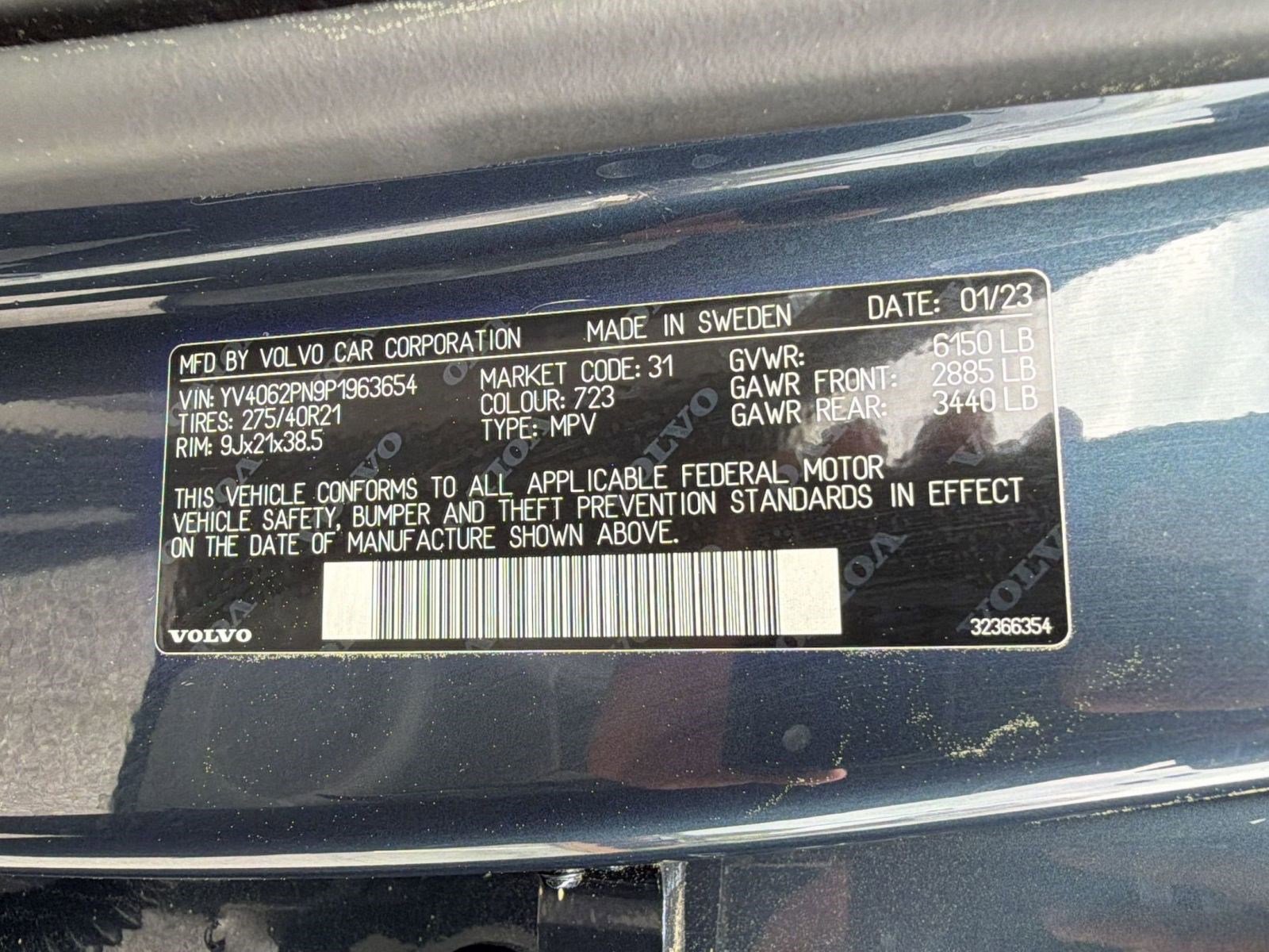 2023 Volvo Xc90 B6 Plus