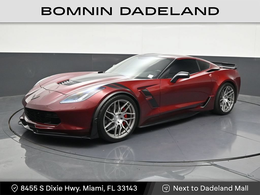 Used 2017 Chevrolet Corvette Grand Sport w/ Carbon Flash Badge Package