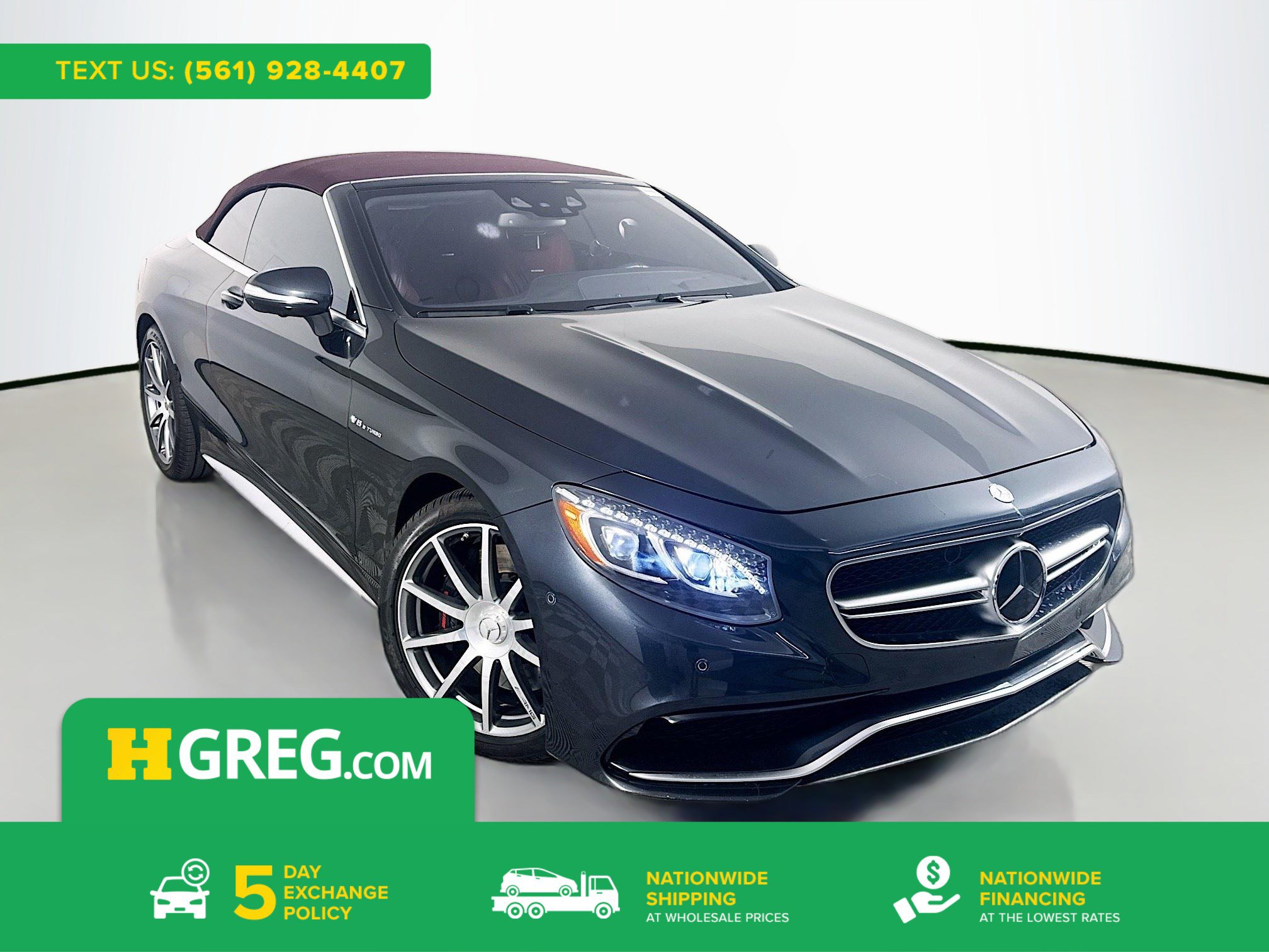 Used 2017 Mercedes-Benz S 63 AMG 4MATIC Cabriolet