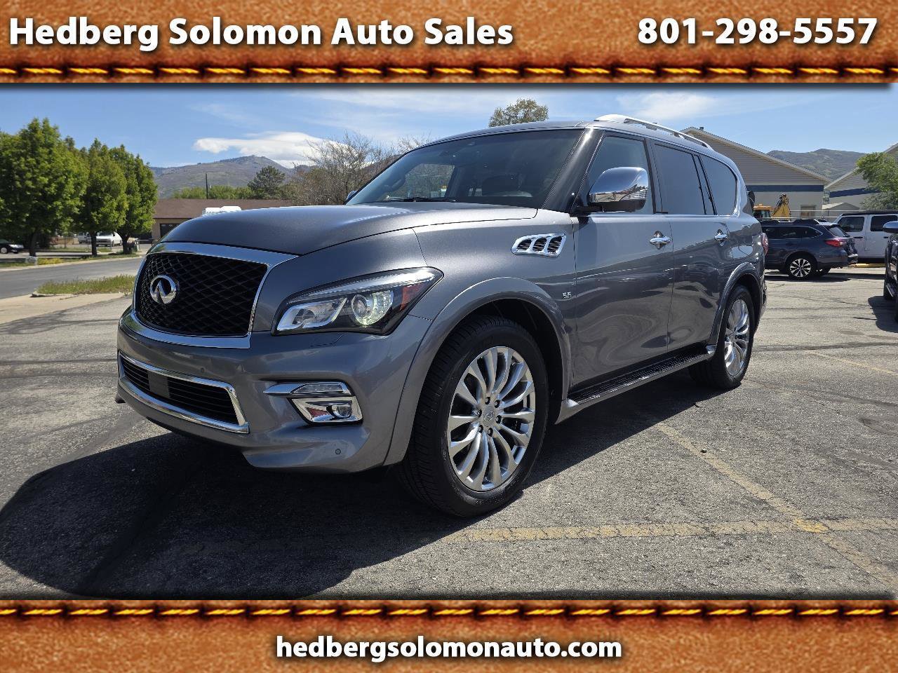 2017 INFINITI Qx80 4WD