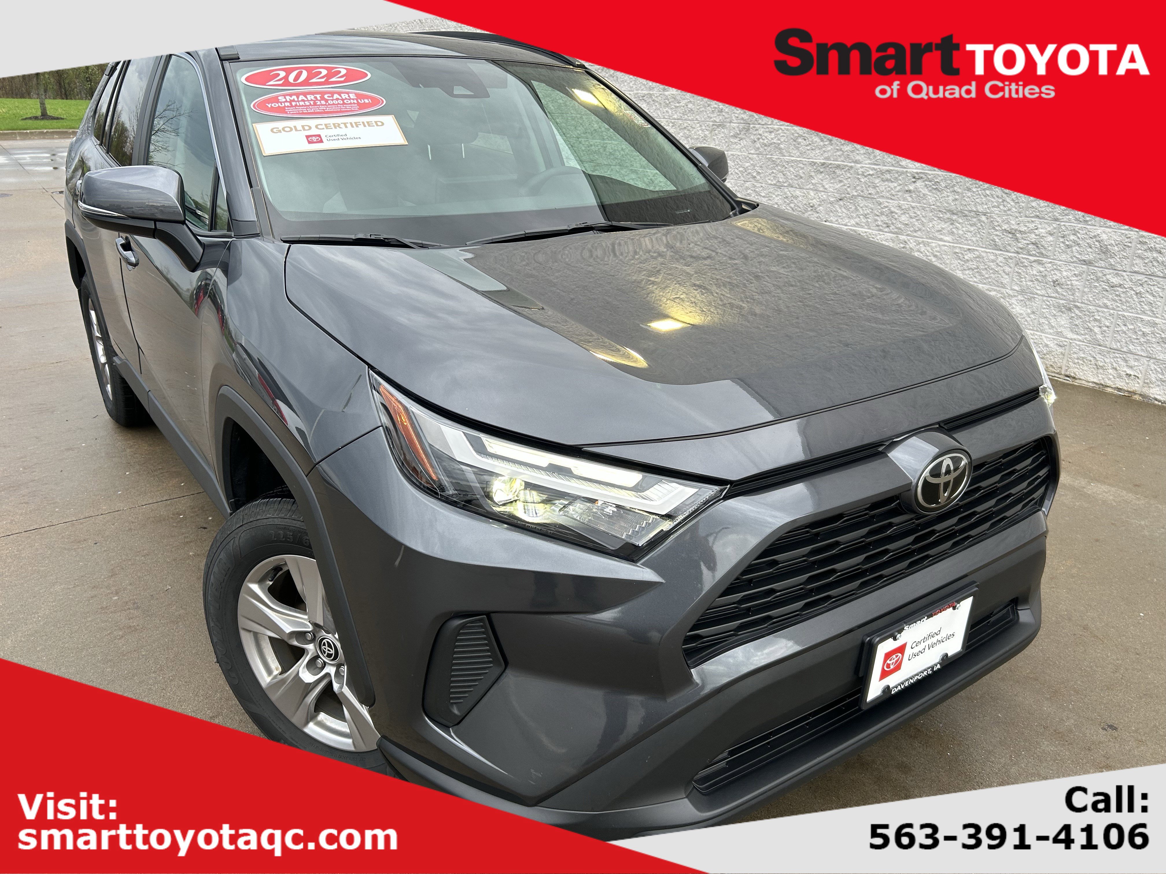 Certified 2022 Toyota RAV4 XLE w/ Convenience Package