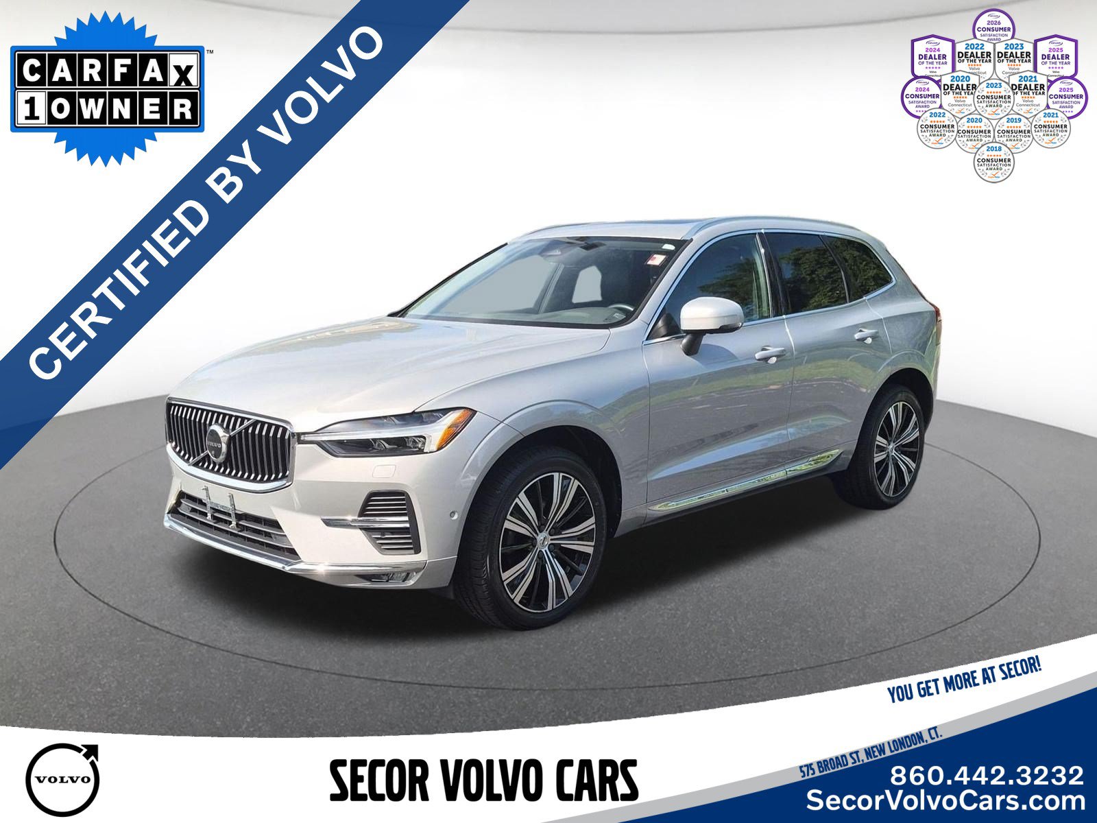Certified 2023 Volvo XC60 B5 Plus w/ Climate Package