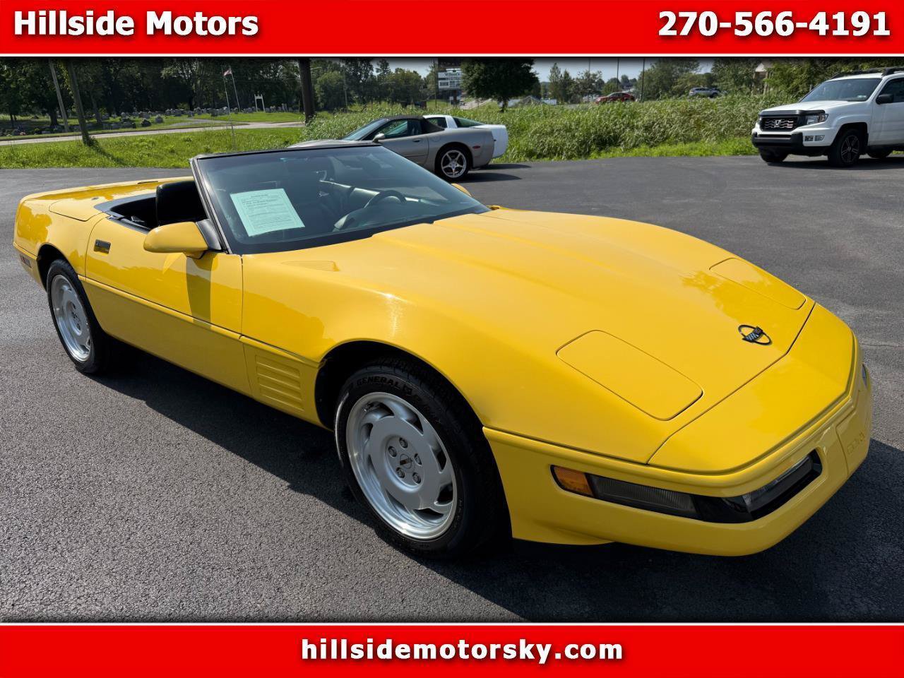 Used 1992 Chevrolet Corvette Convertible