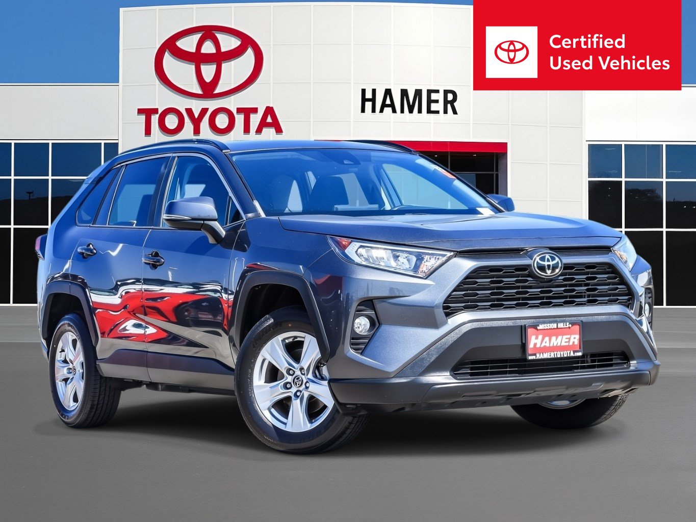 Certified 2021 Toyota RAV4 XLE
