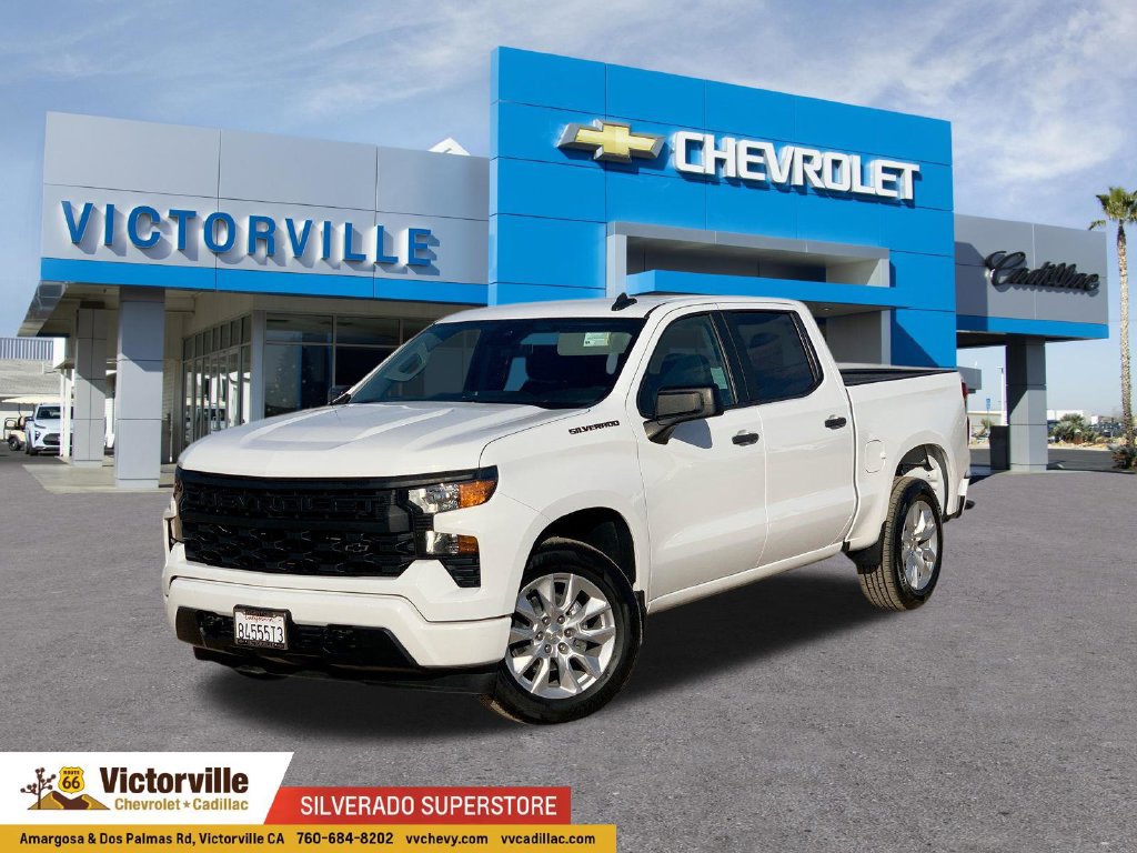 Certified 2023 Chevrolet Silverado 1500 Custom w/ LPO, Dark Essentials Package