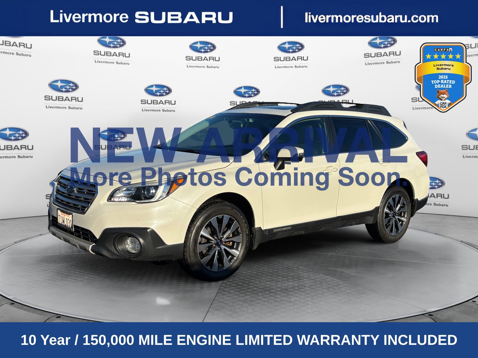 Used 2015 Subaru Outback 2.5i Limited