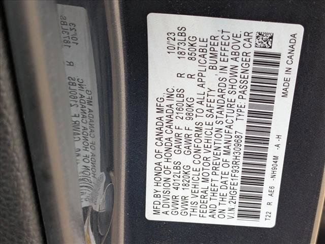 2024 Honda Civic Touring