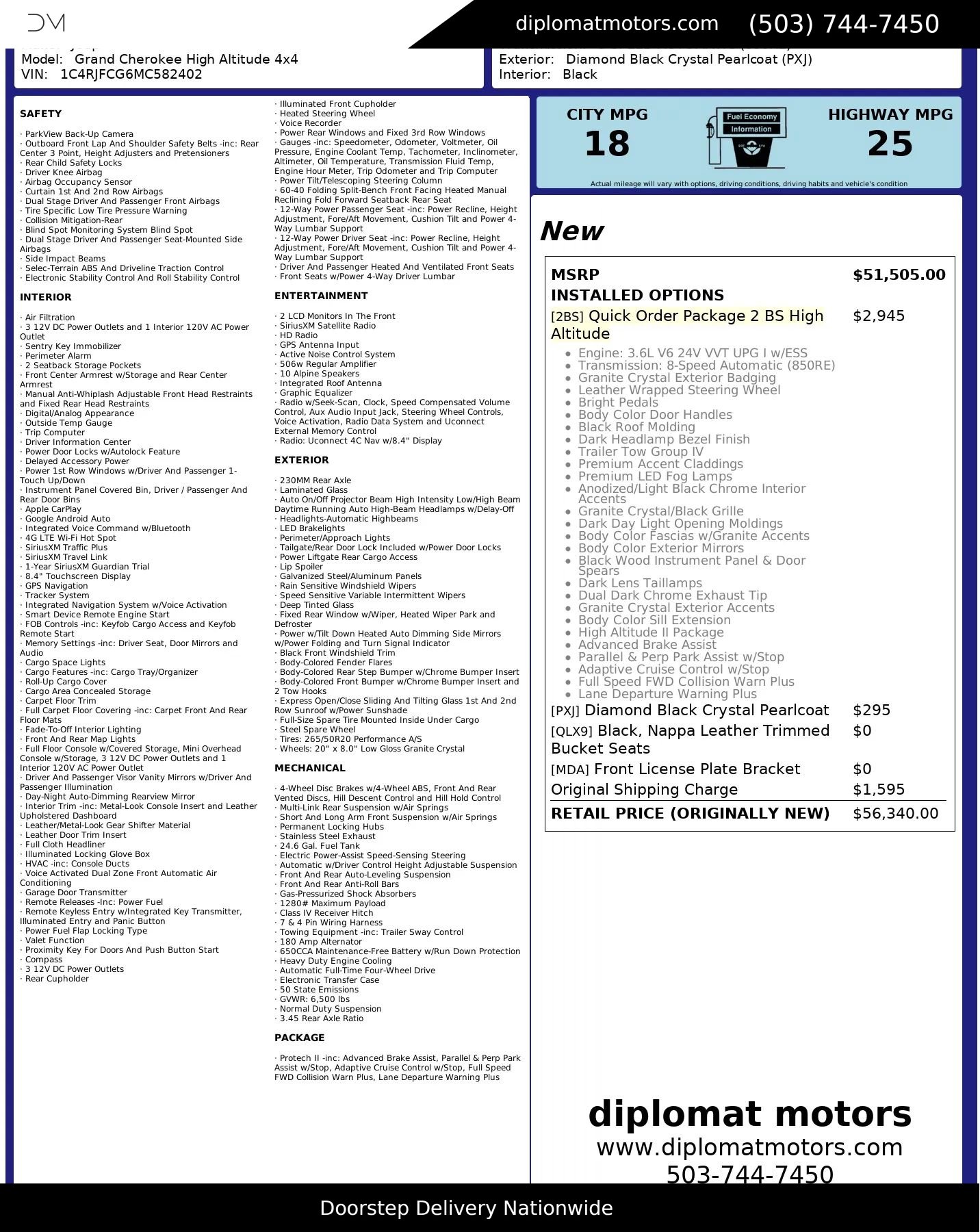 2021 Jeep Grand Cherokee High Altitude