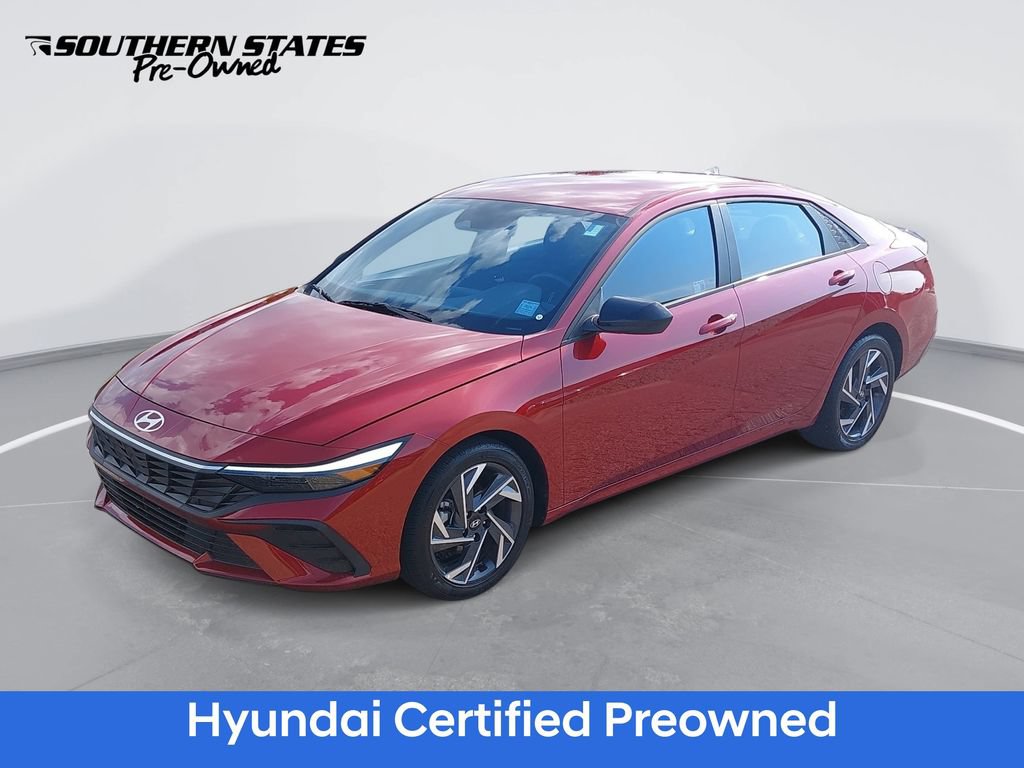 Certified 2025 Hyundai Elantra Sport