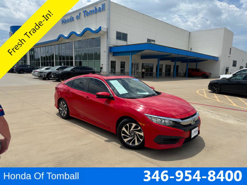 Certified 2018 Honda Civic EX