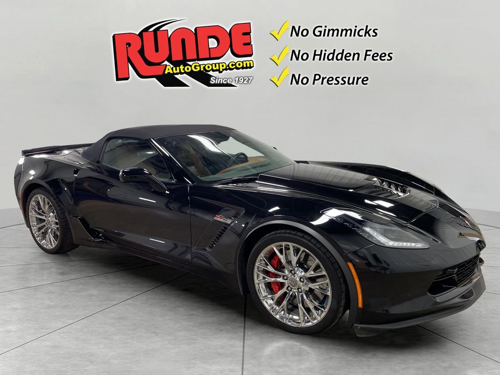 Certified 2016 Chevrolet Corvette Z06 w/ 3LZ Preferred Equipment Group
