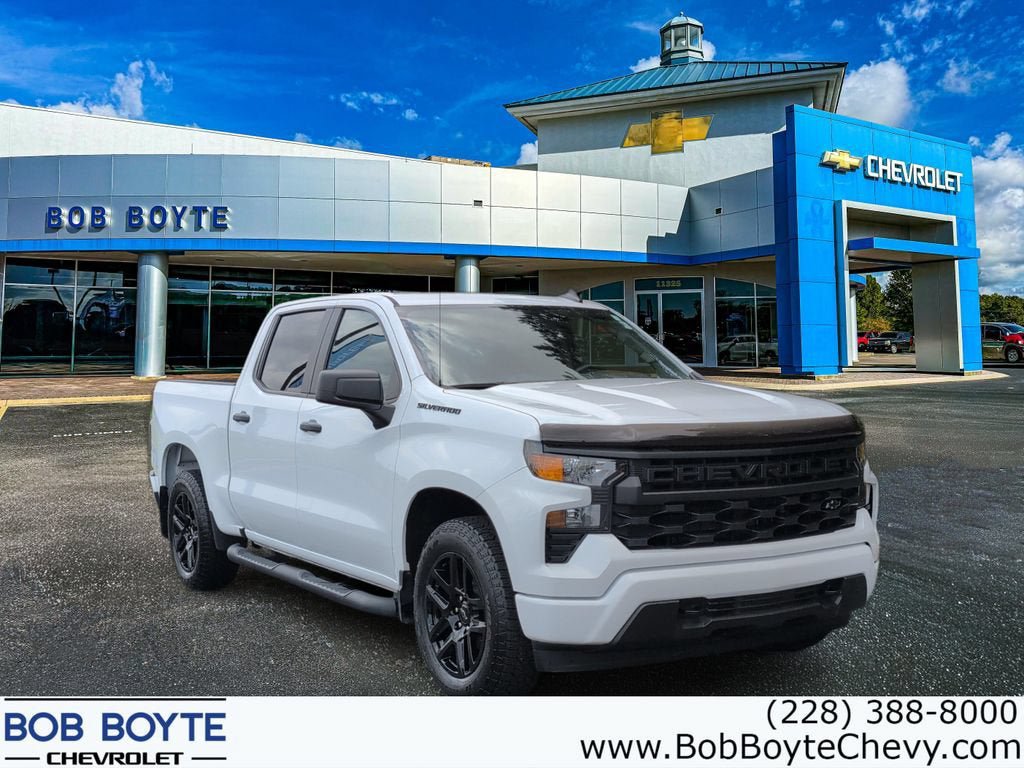 Used 2024 Chevrolet Silverado 1500 Custom w/ LPO, Dark Essentials Package