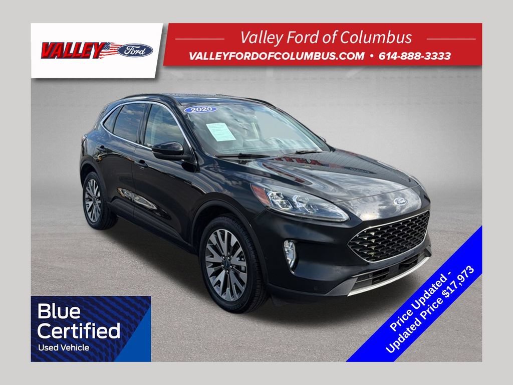 Certified 2020 Ford Escape Titanium w/ Titanium Premium Package 2.0