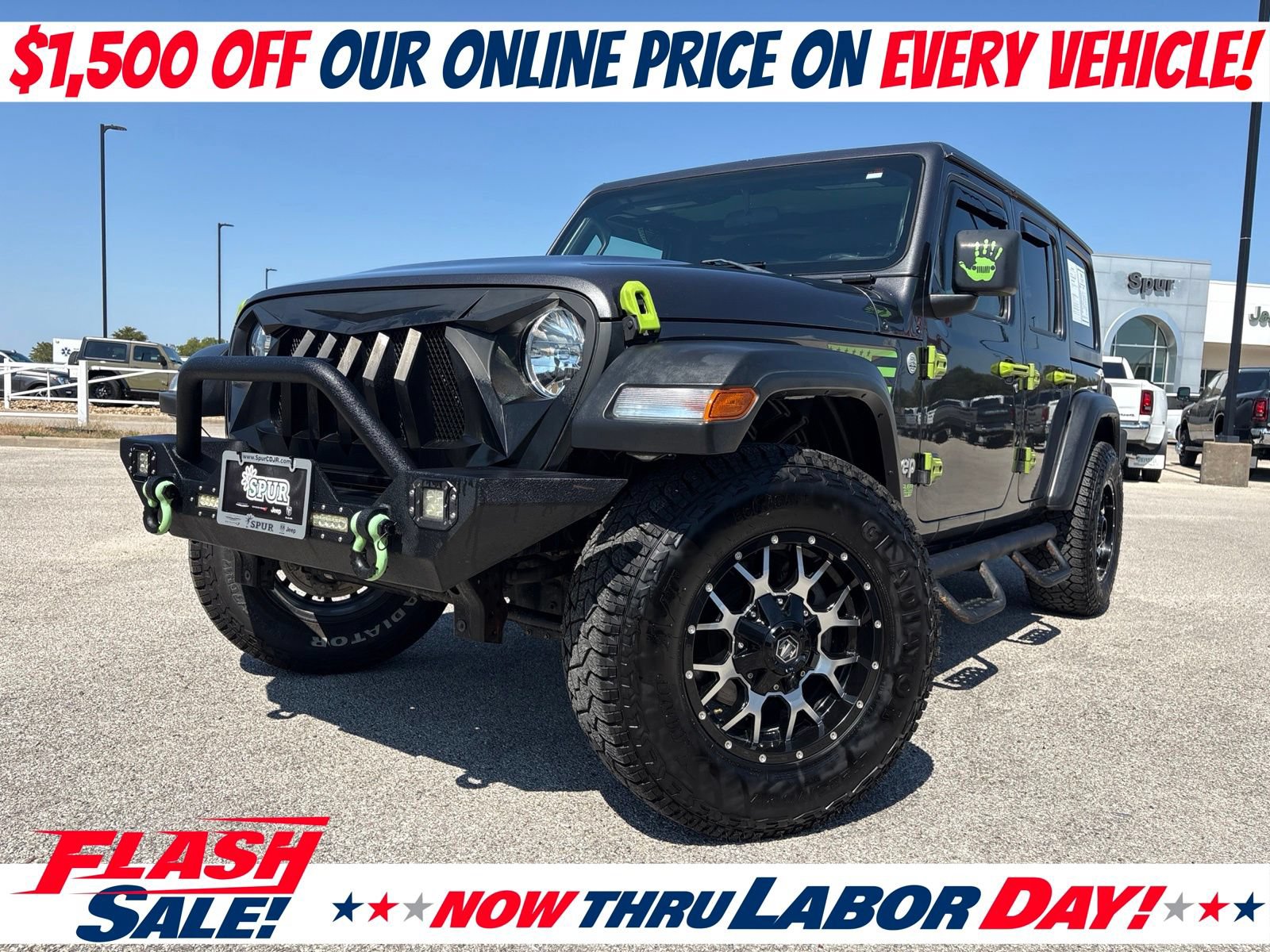 Used 2019 Jeep Wrangler Unlimited Sport S