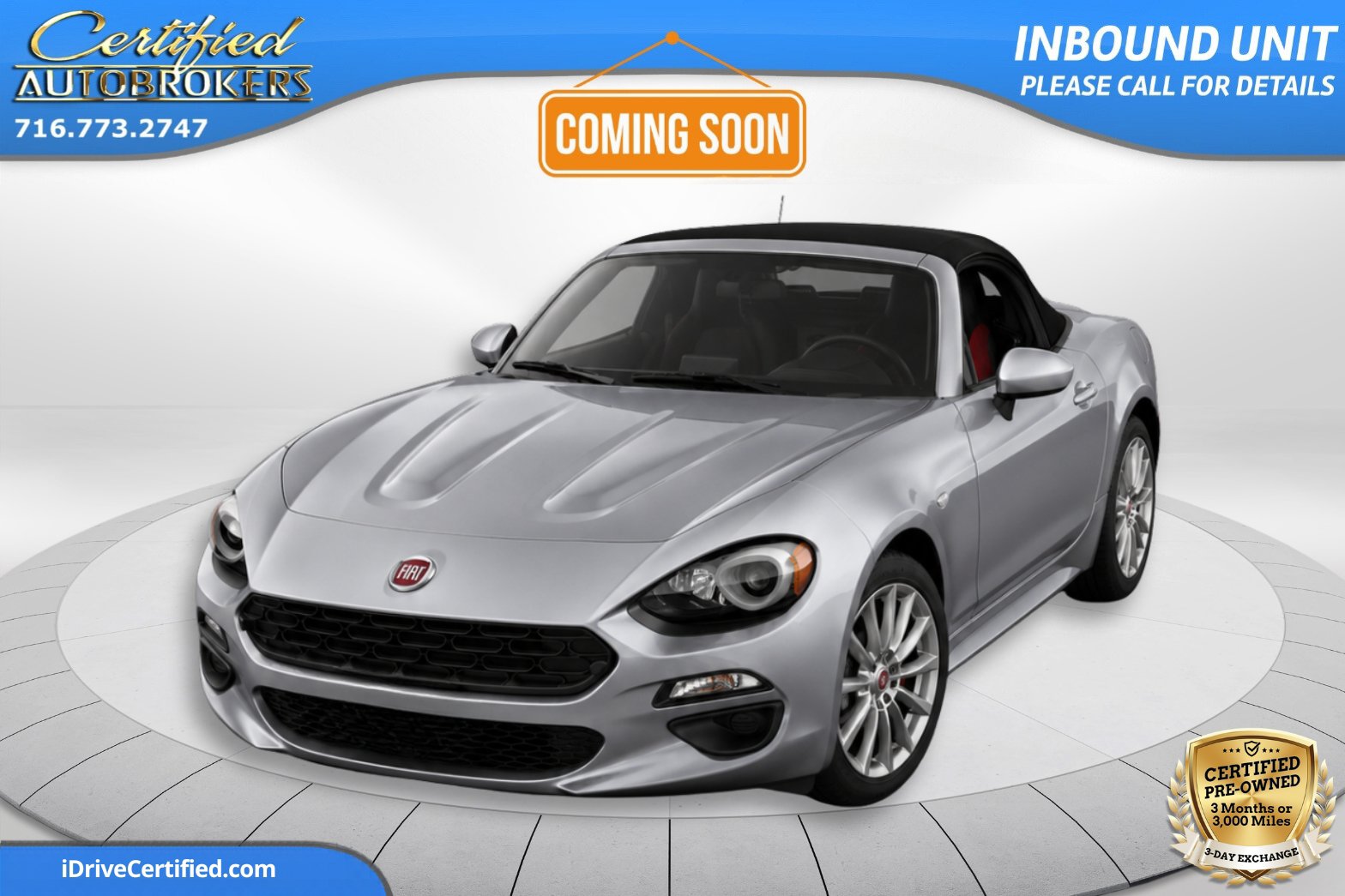 Used 2017 FIAT 124 Spider Classica