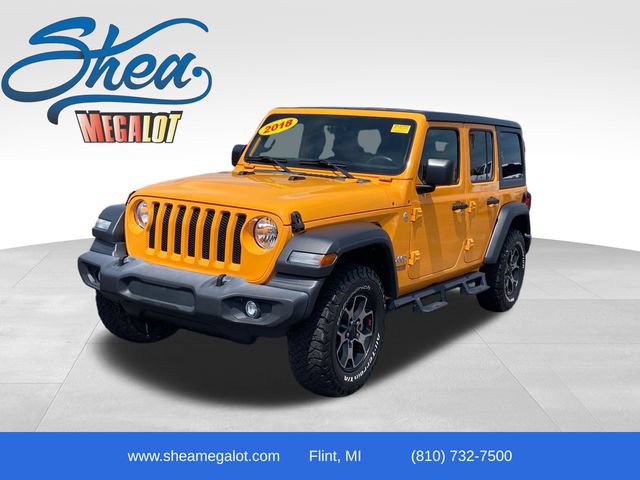 2018 Jeep Wrangler Unlimited Sport 4x4 for sale in Flint, MI