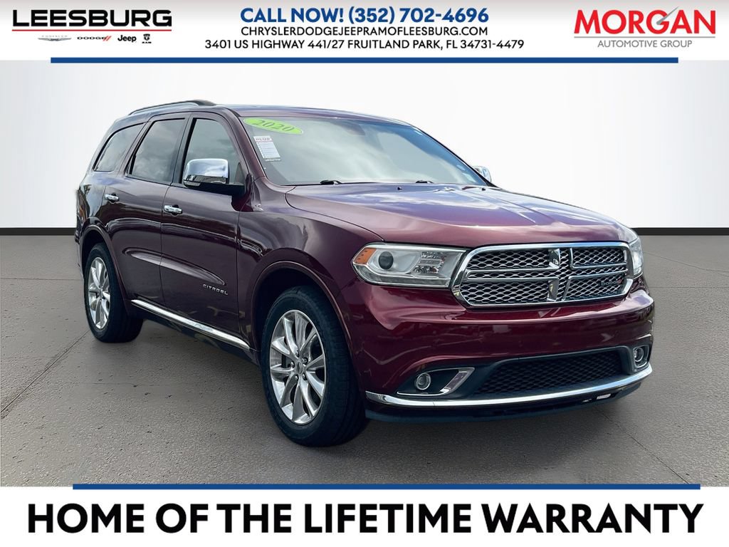 Certified 2020 Dodge Durango Citadel