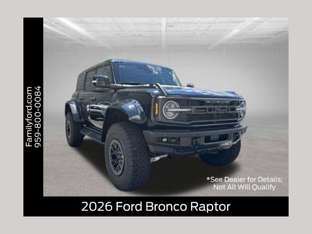 New 2026 Ford Bronco Raptor