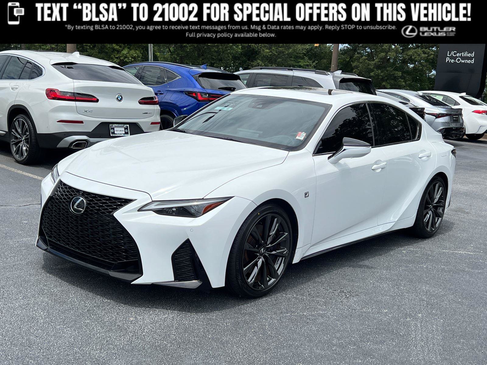 Certified 2023 Lexus IS 350 F Sport w/ Navigation Package