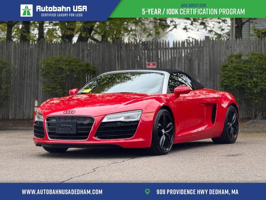 Used 2015 Audi R8 V8 w/ Extended Leather Package