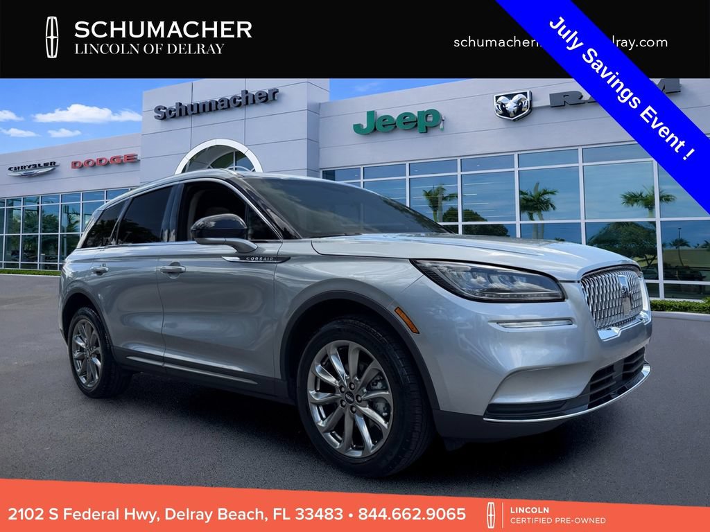 Certified 2021 Lincoln Corsair FWD w/ Premium Package