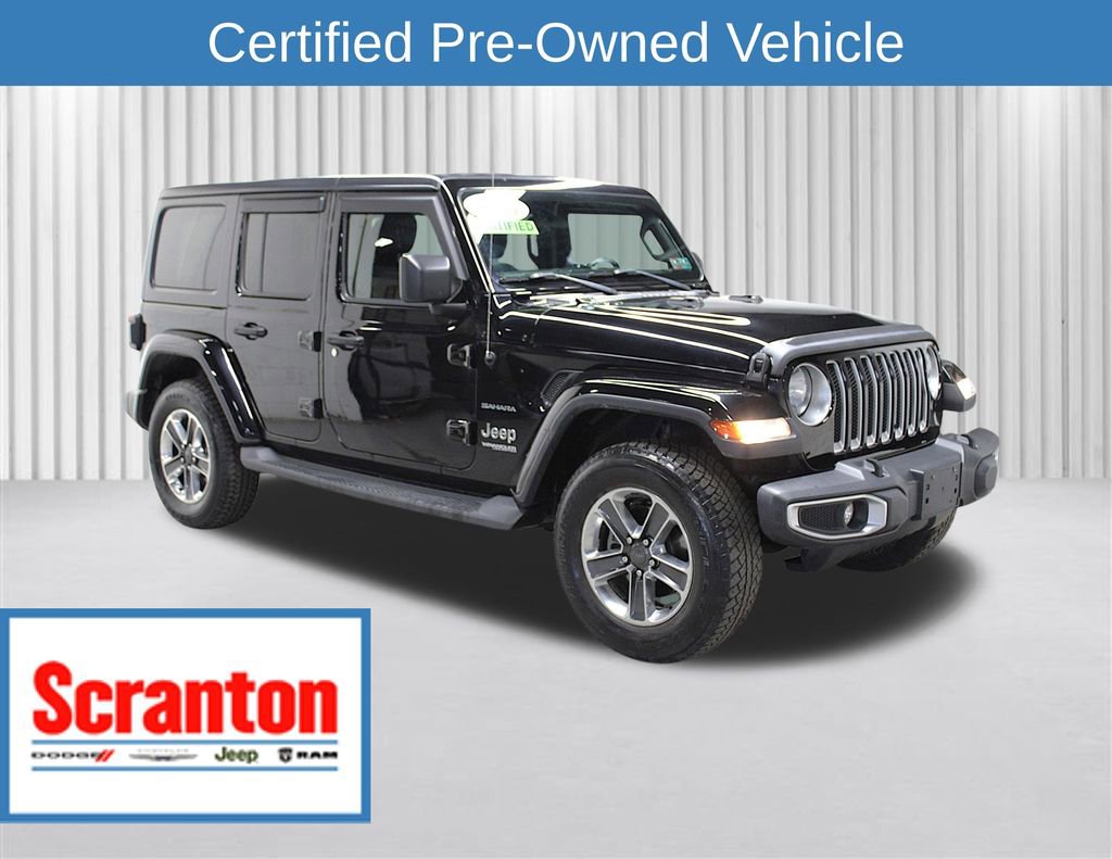 Certified 2018 Jeep Wrangler Unlimited Sahara w/ Dual Top Group