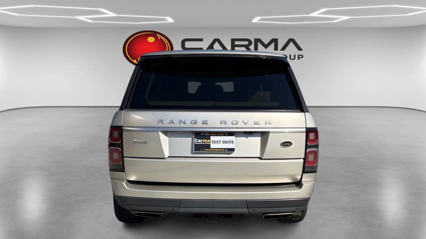 2018 Land Rover Range Rover Supercharged