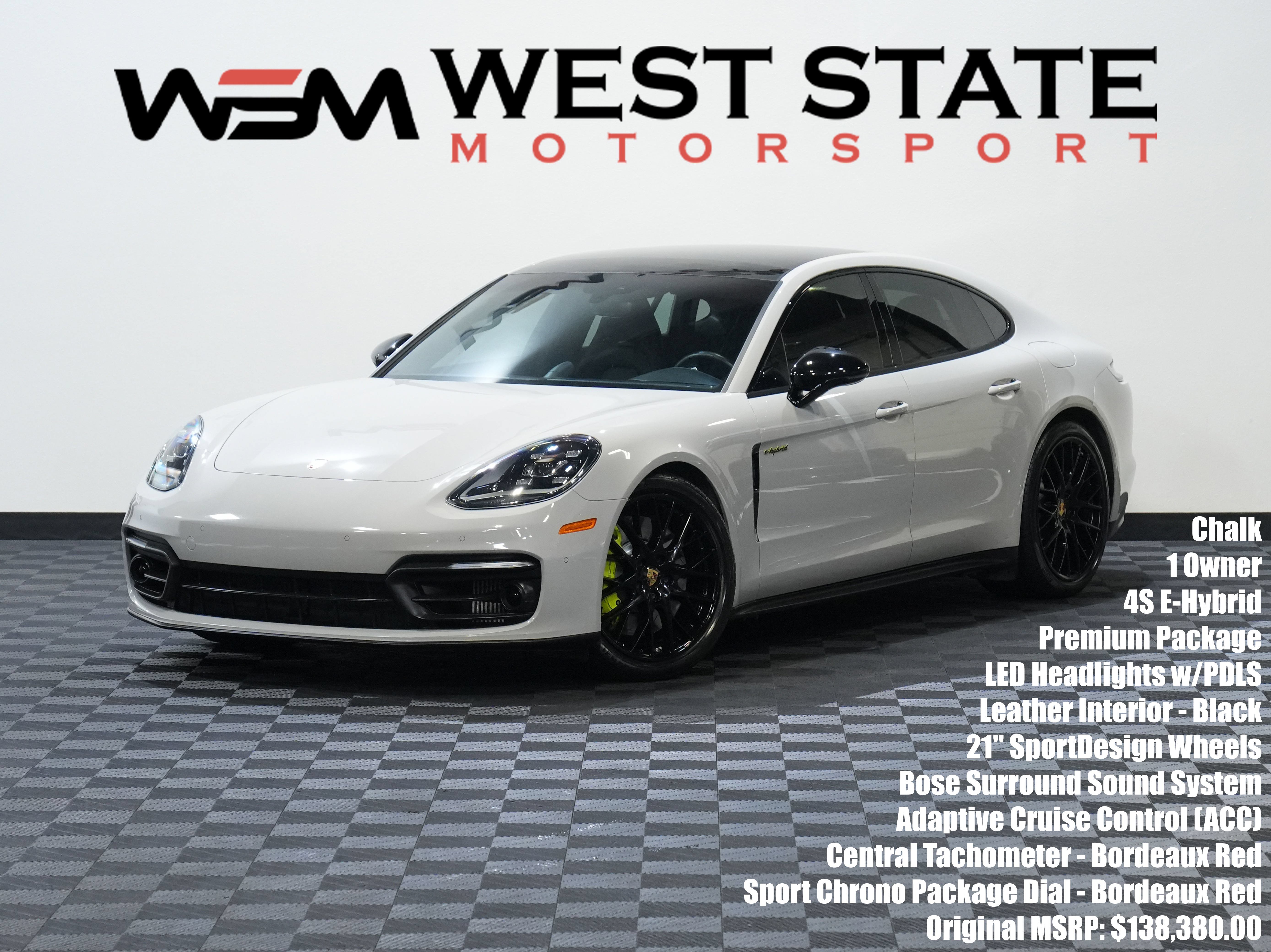 Used 2022 Porsche Panamera 4S w/ Premium Package
