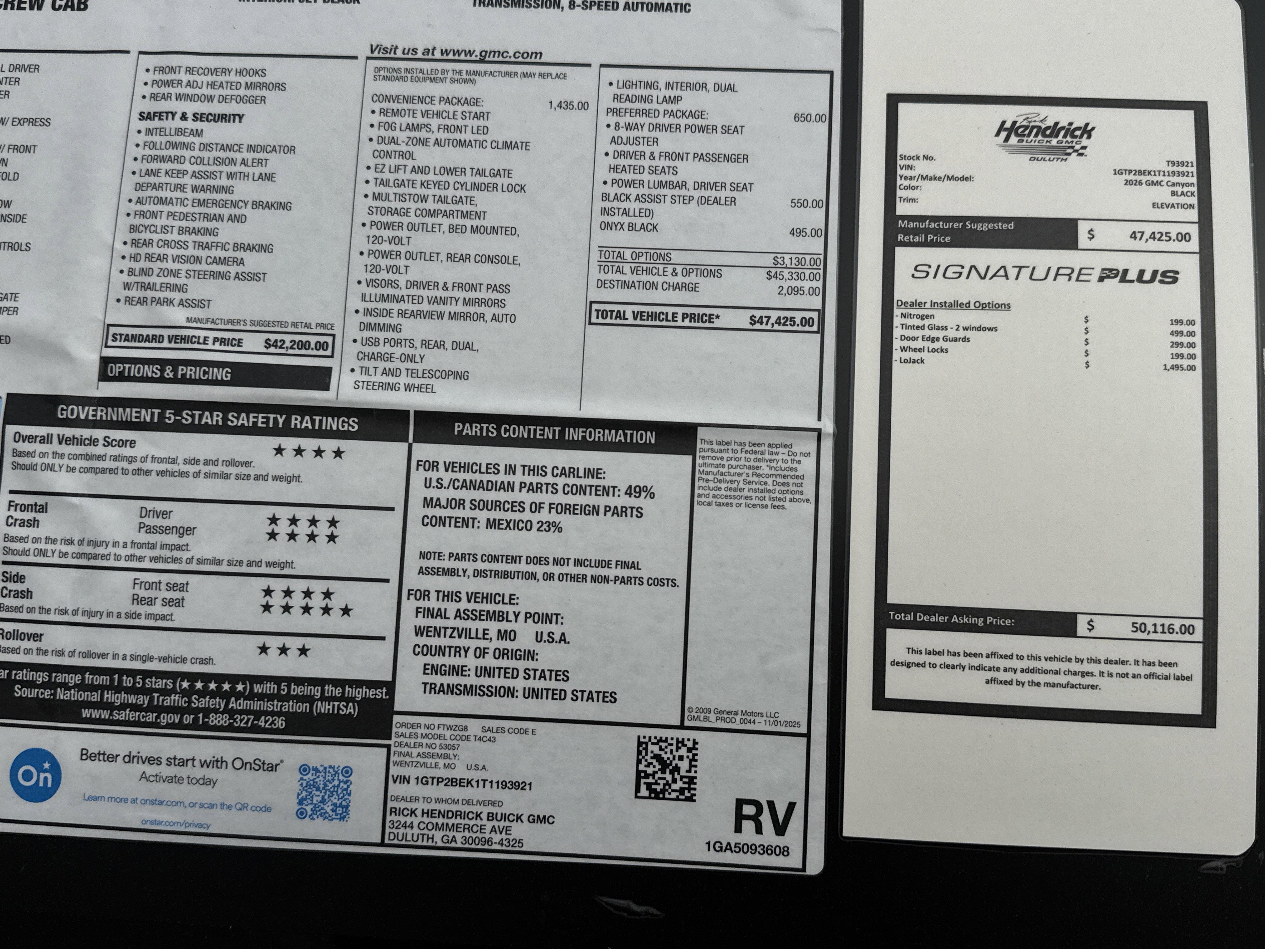 2026 GMC Canyon Elevation