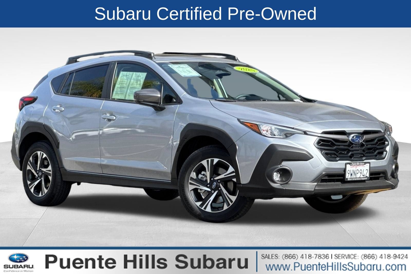 Certified 2025 Subaru Crosstrek 2.5i Premium