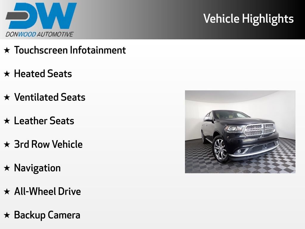 2016 Dodge Durango Citadel