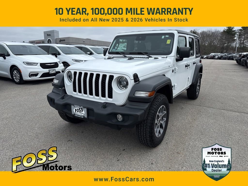 Certified 2024 Jeep Wrangler Sport S