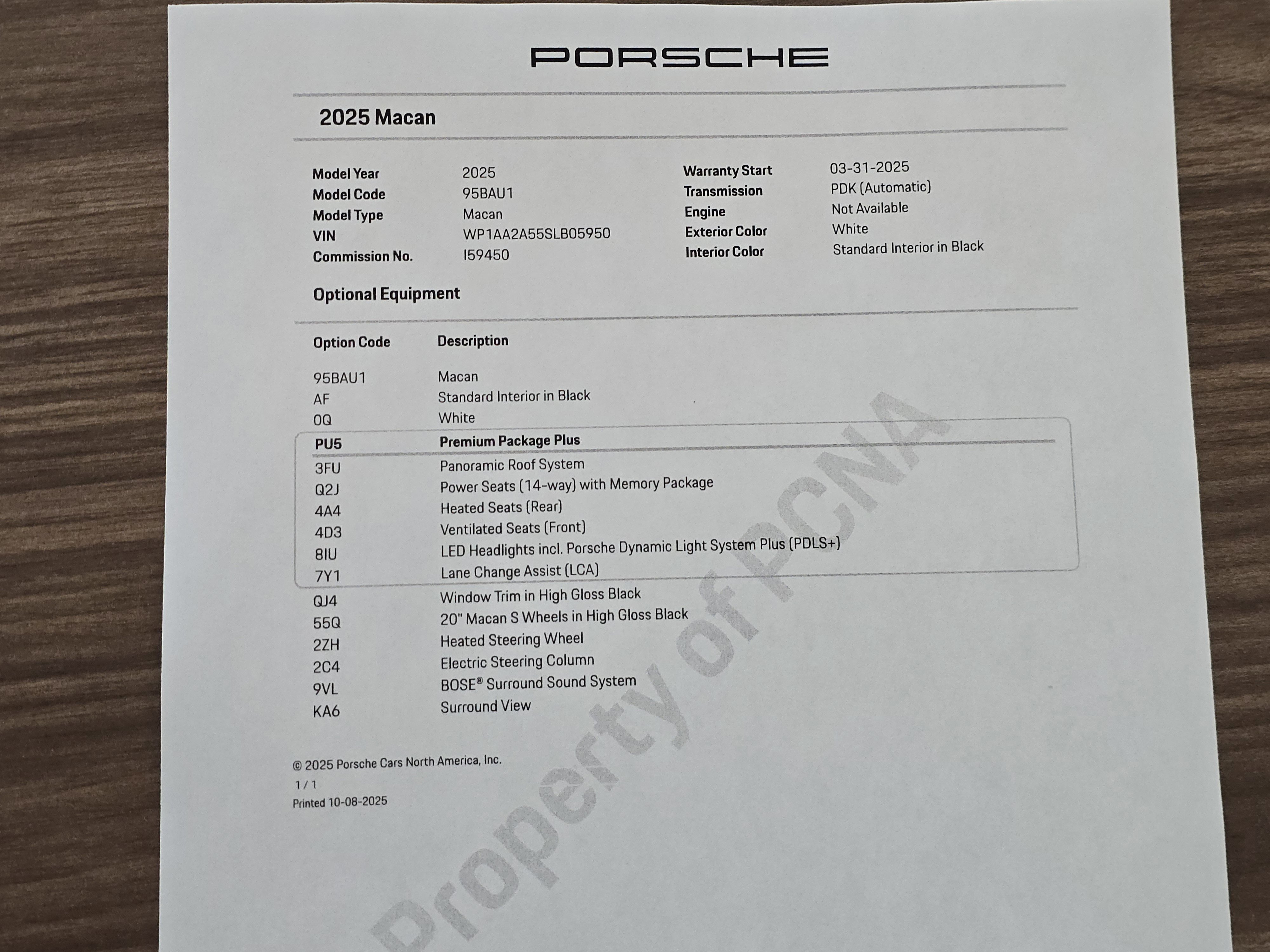2025 Porsche Macan