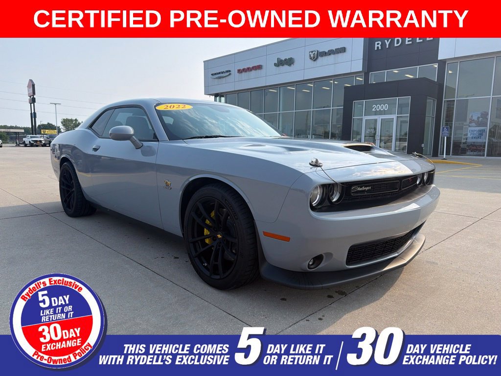 Certified 2022 Dodge Challenger R/T Scat Pack w/ 1320 Plus Group